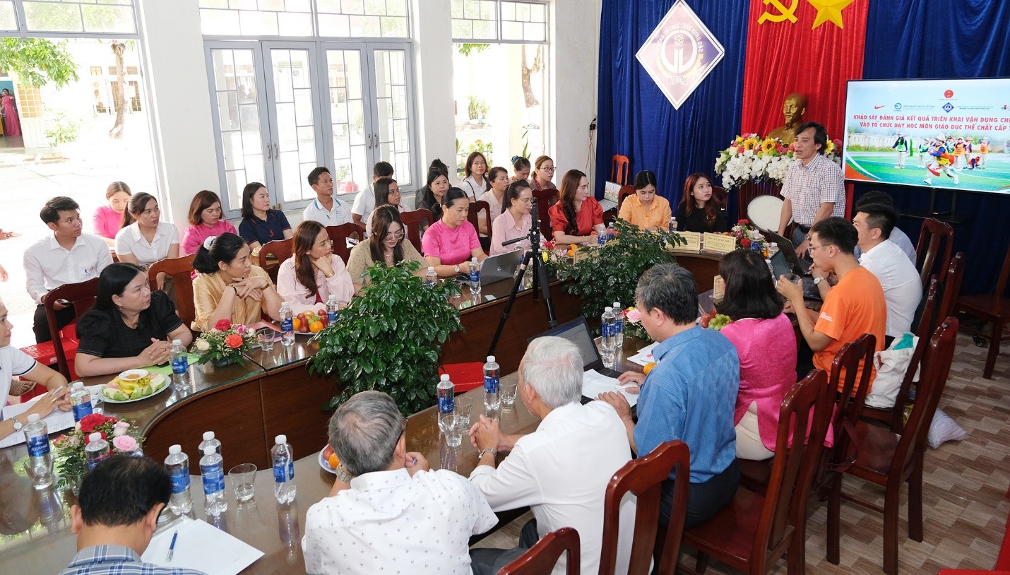 Khảo sát đánh giá kết quả triển khai Chiến lược 6C vào tổ chức dạy học môn Giáo dục thể chất cấp tiểu học tại tỉnh Kon Tum