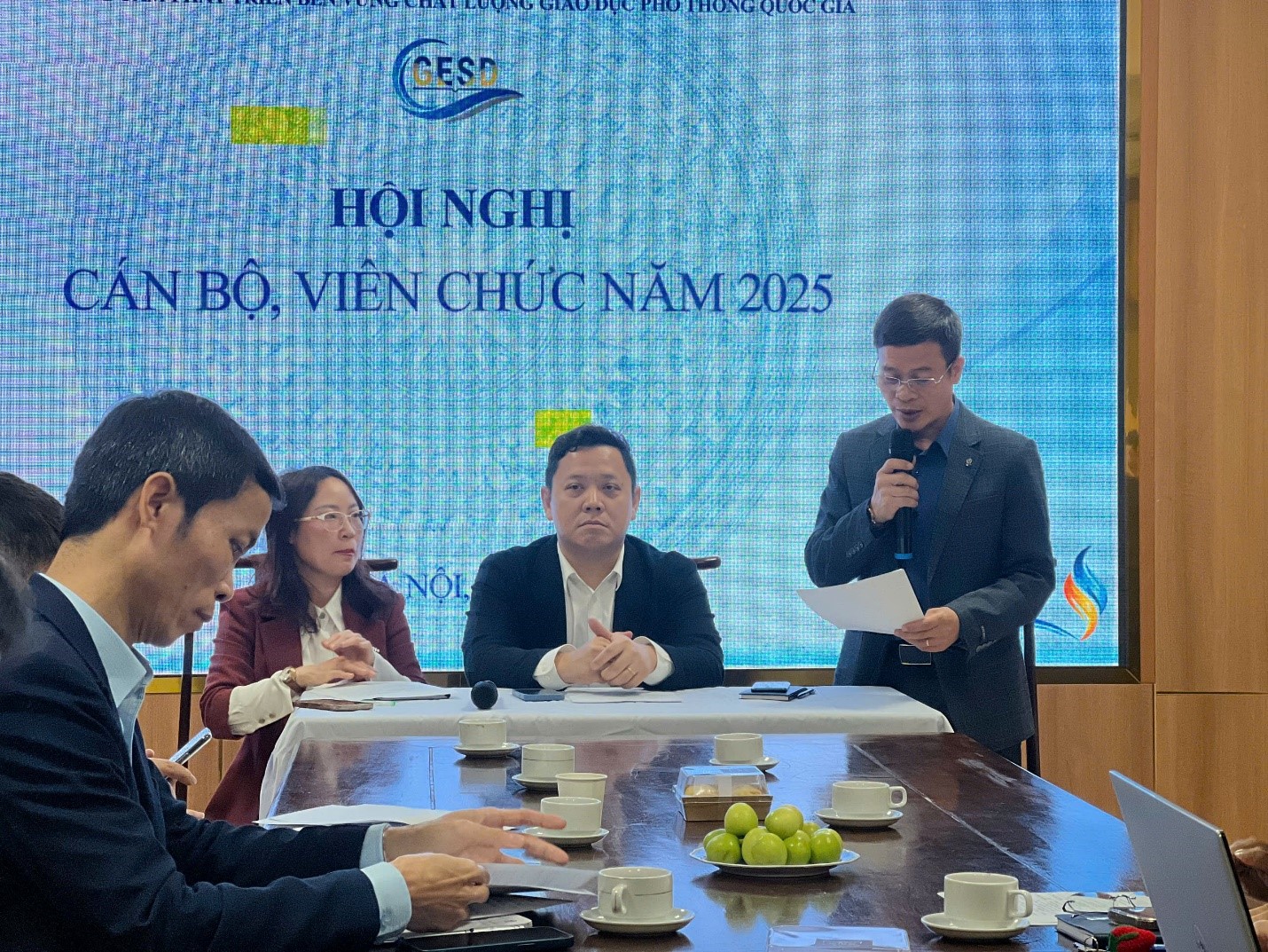 HỘI NGHỊ CÁN BỘ VIÊN CHỨC NĂM 2025 TRUNG TÂM PHÁT TRIỂN BỀN VỮNG CHẤT LƯỢNG GIÁO DỤC PHỔ THÔNG QUỐC GIA