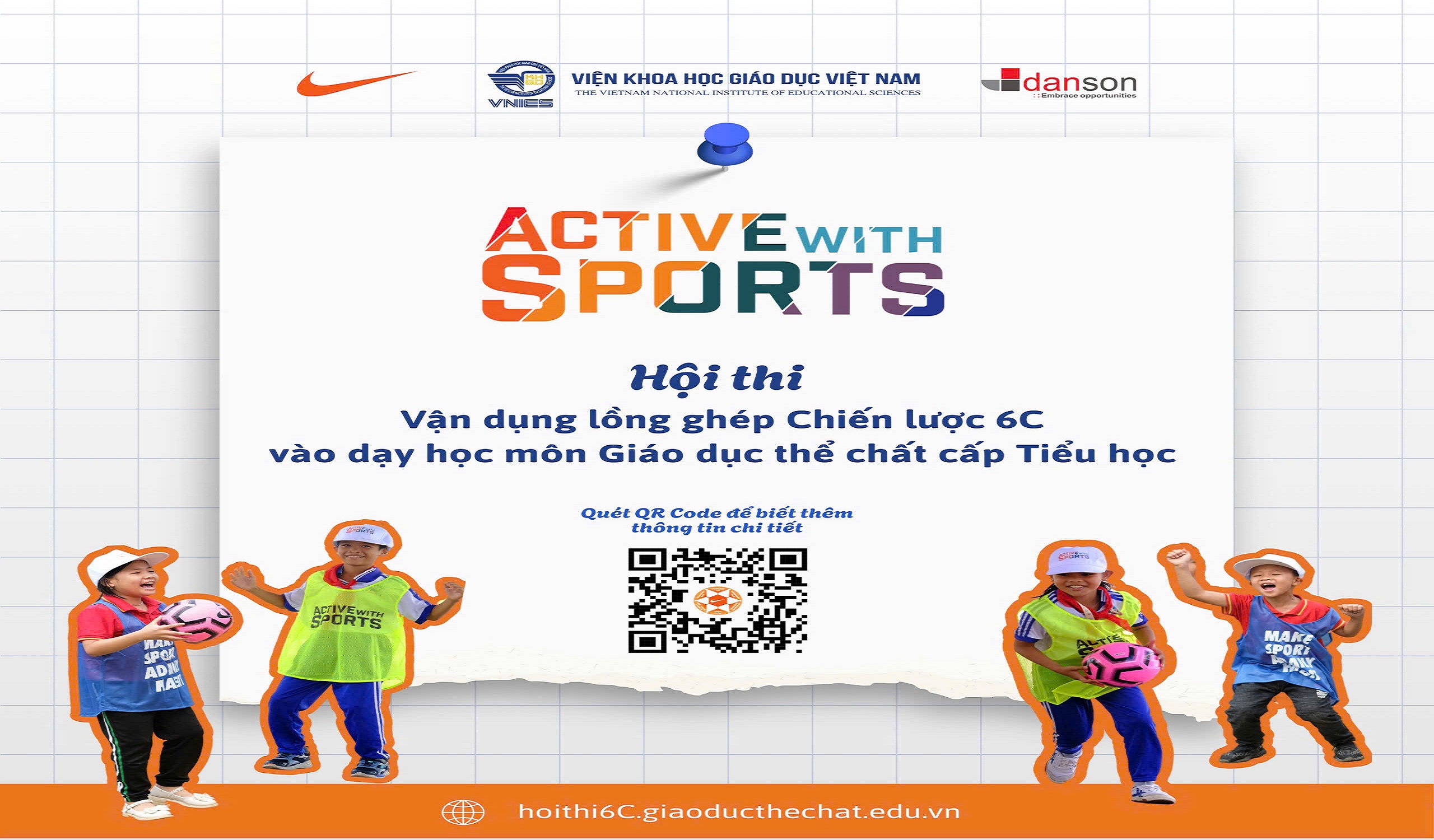 PHÁT ĐỘNG TOÀN QUỐC HỘI THI “VẬN DỤNG, LỒNG GHÉP CHIẾN LƯỢC 6C TRONG DẠY HỌC MÔN GIÁO DỤC THỂ CHẤT CẤP TIỂU HỌC”